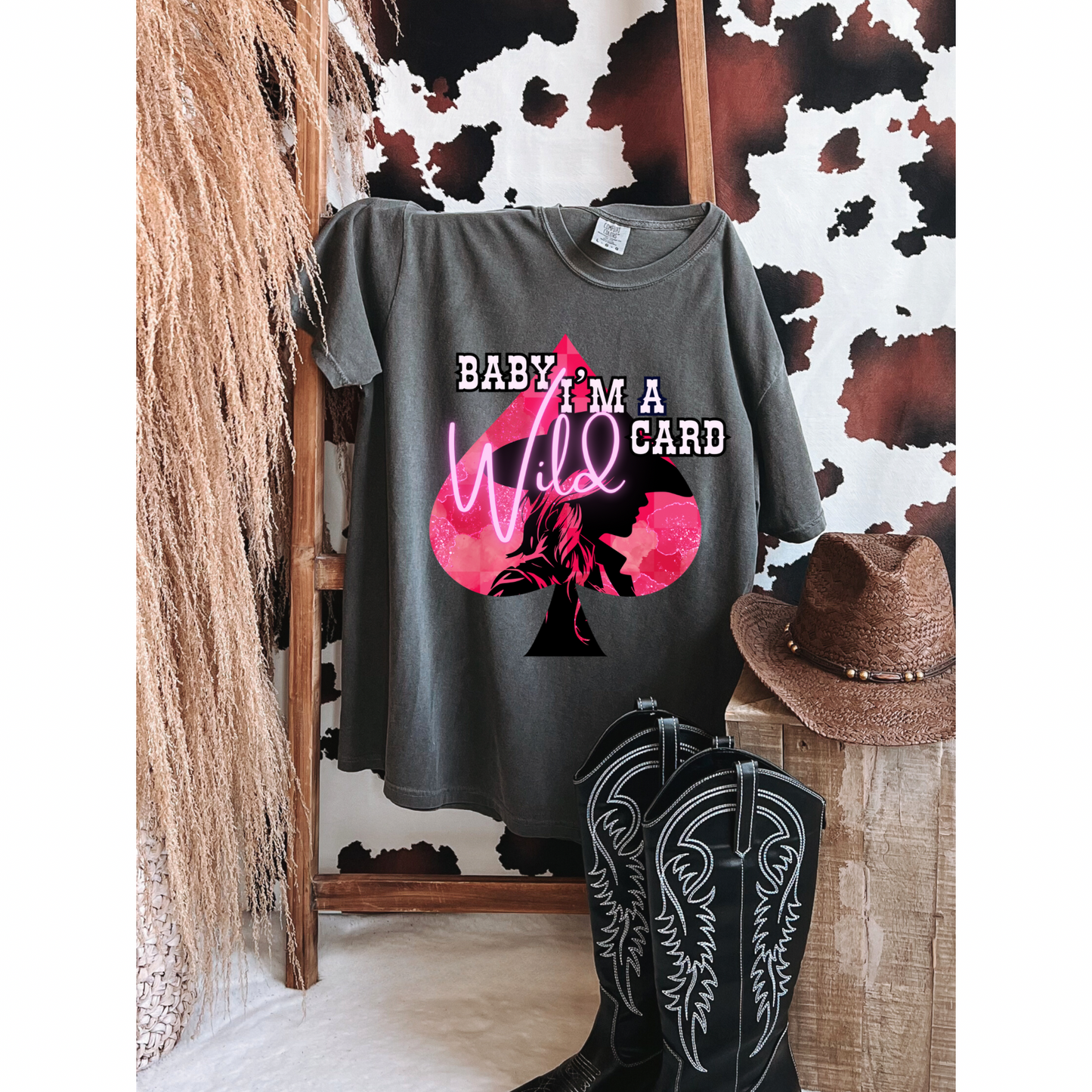 Baby I’m A Wild Card Spade Instant Download