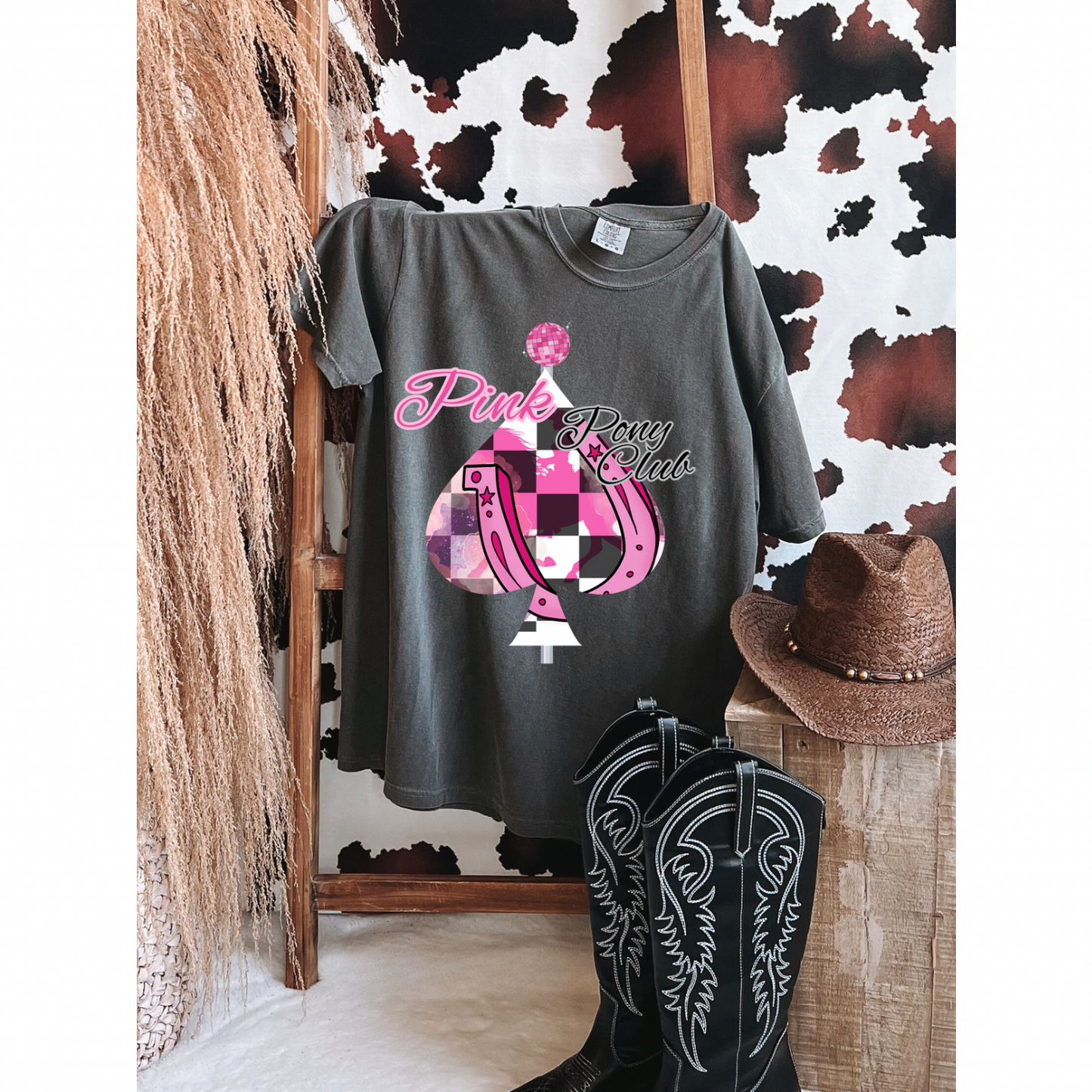 Pink Pony Club Spade Instant Download