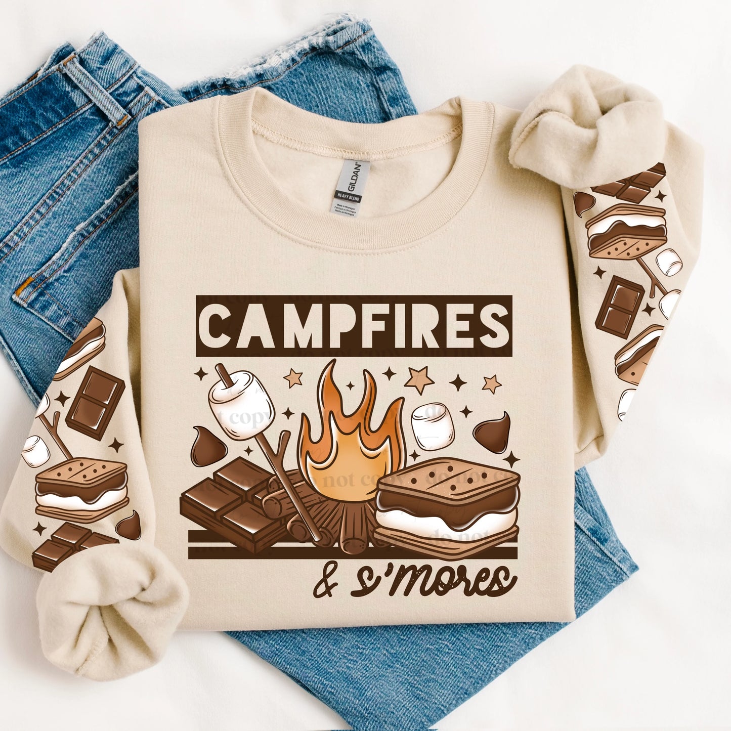 Campfire Smores Double Sleeve