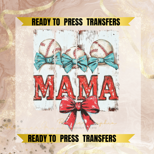 Baseball Mama Triple Transfer