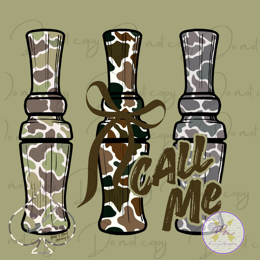 Duck Camo Call Me Digital Download