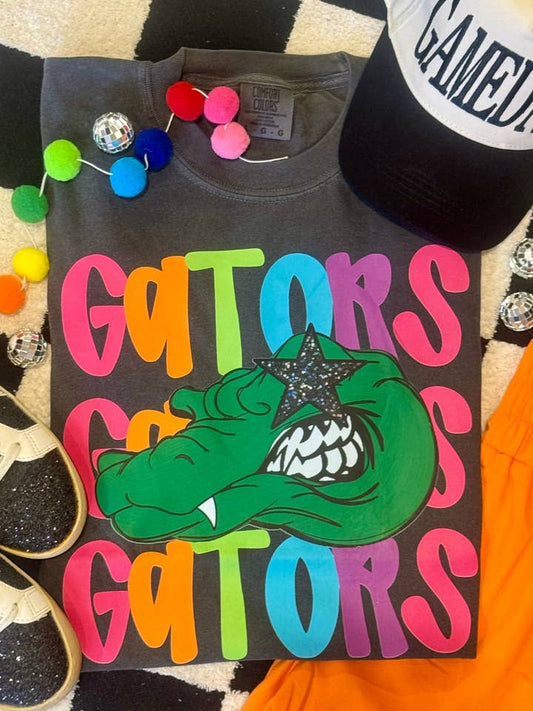 GATORS NEON MASCOT TEE