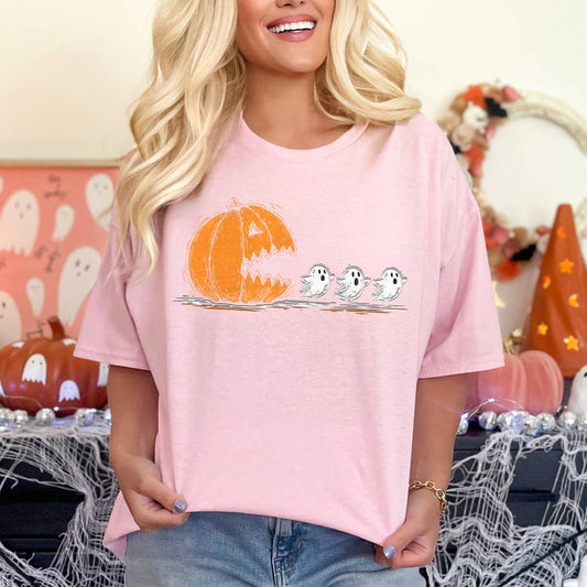 Pumpkin Ghost Pac-man Transfer